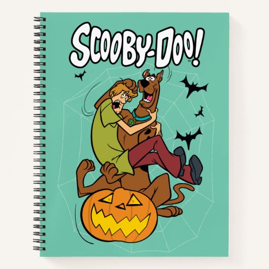Scooby-Doo und Shaggy Halloween Fright Notizblock (Vorderseite)