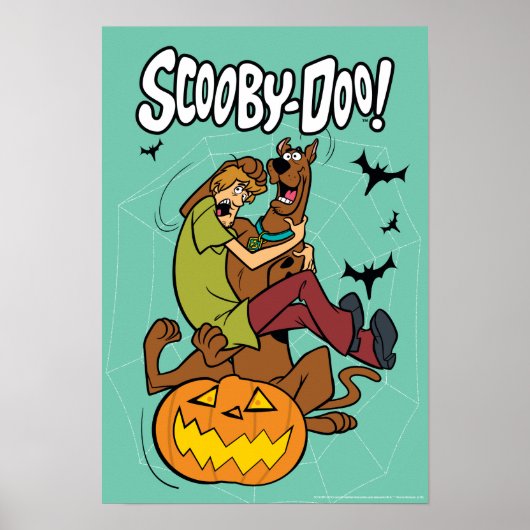 Scooby-Doo und Shaggy Halloween Fright Poster (Vorne)