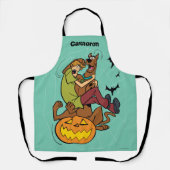 Scooby-Doo und Shaggy Halloween Fright Schürze (Vorderseite)