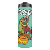 Scooby-Doo und Shaggy Halloween Fright Thermosbecher (Vorderseite)