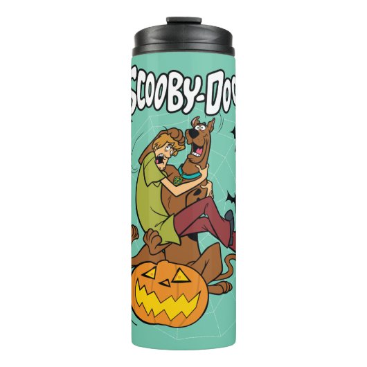 Scooby-Doo und Shaggy Halloween Fright Thermosbecher (Vorderseite)