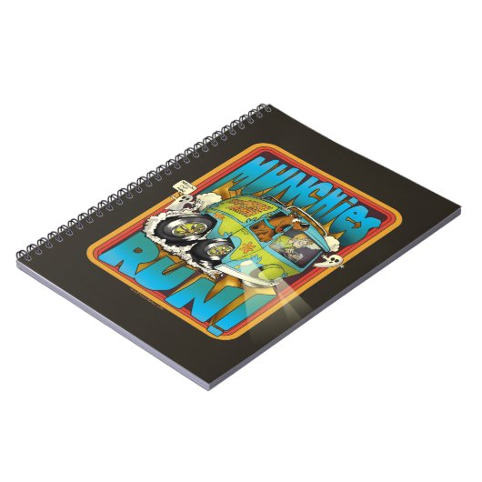 Scooby-Doo und Shaggy "Munchies Run!" Notizblock (Linke Seite)