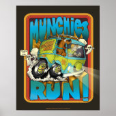 Scooby-Doo und Shaggy "Munchies Run!" Poster (Vorne)
