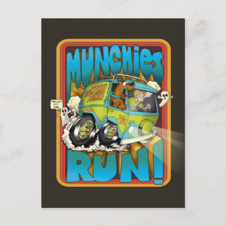 Scooby-Doo und Shaggy "Munchies Run!" Postkarte