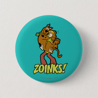 Scooby-Doo und Shaggy Zoinks! Button