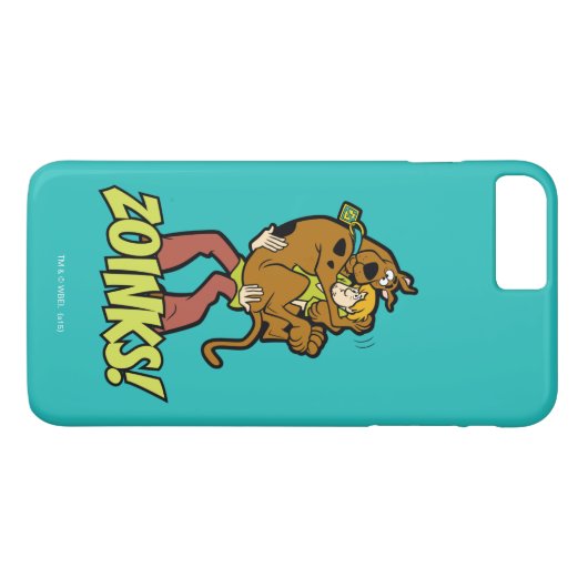 Scooby-Doo und Shaggy Zoinks! Case-Mate iPhone Hülle (Rückseite (Horizontal))
