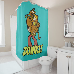 Scooby-Doo und Shaggy Zoinks! Duschvorhang