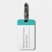 Scooby-Doo und Shaggy Zoinks! Gepäckanhänger (Rückseite vertikal)