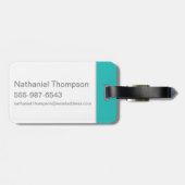 Scooby-Doo und Shaggy Zoinks! Gepäckanhänger (Rückseite horizontal)