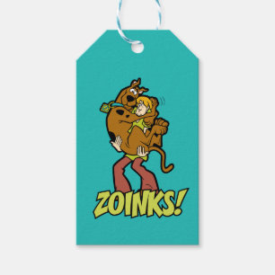 Scooby-Doo und Shaggy Zoinks! Geschenkanhänger