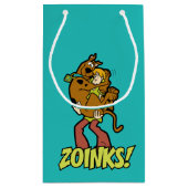 Scooby-Doo und Shaggy Zoinks! Kleine Geschenktüte (Rückseite)
