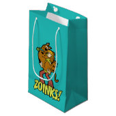 Scooby-Doo und Shaggy Zoinks! Kleine Geschenktüte (Vorderseite Schrägansicht)