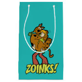 Scooby-Doo und Shaggy Zoinks! Kleine Geschenktüte (Vorderseite)