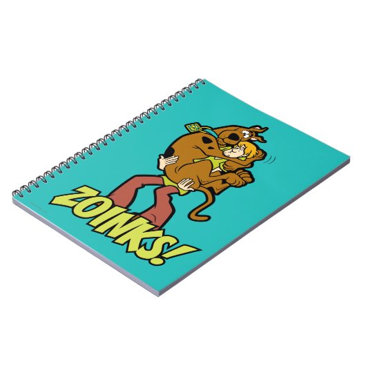 Scooby-Doo und Shaggy Zoinks! Notizblock (Linke Seite)