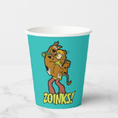 Scooby-Doo und Shaggy Zoinks! Pappbecher (Vorderseite)