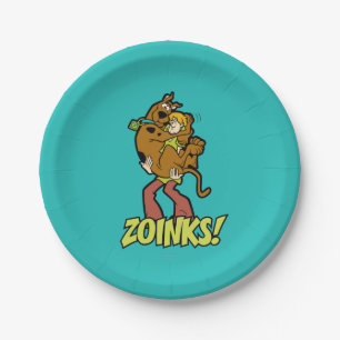 Scooby-Doo und Shaggy Zoinks! Pappteller