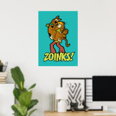 Scooby-Doo und Shaggy Zoinks! Poster (Heimbüro)