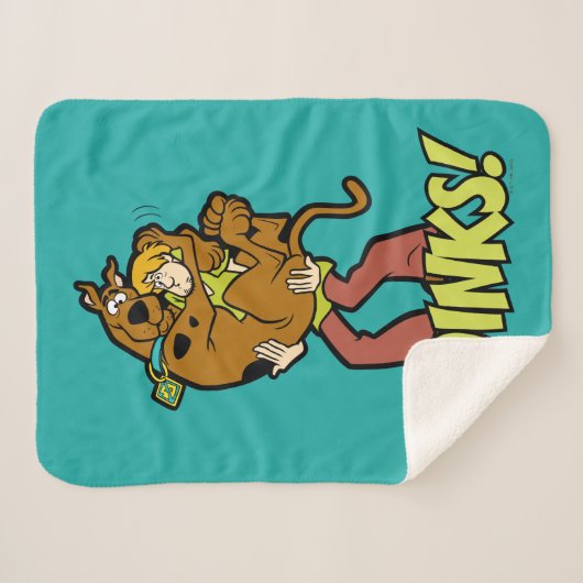 Scooby-Doo und Shaggy Zoinks! Sherpadecke (Vorderseite (Horizontal))