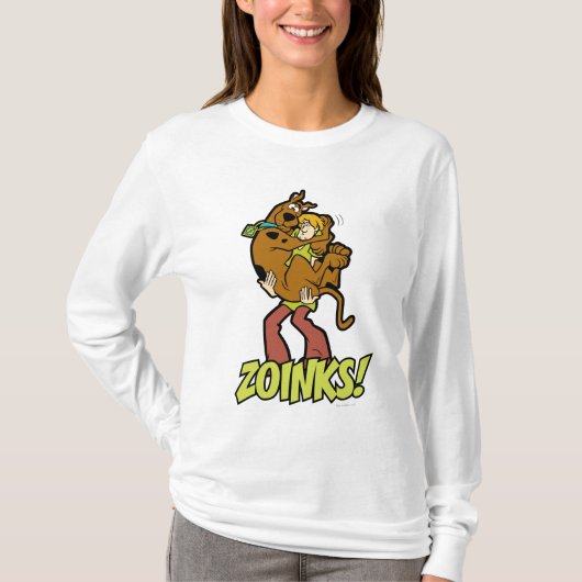 Scooby-Doo und Shaggy Zoinks! T-Shirt (Vorderseite)