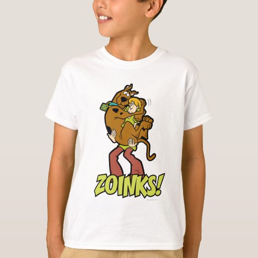 Scooby-Doo und Shaggy Zoinks! T-Shirt (Vorderseite)