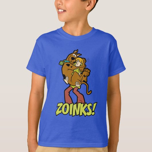 Scooby-Doo und Shaggy Zoinks! T-Shirt (Vorderseite)