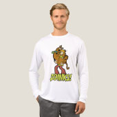 Scooby-Doo und Shaggy Zoinks! Tri-Blend Shirt (Vorderseite komplett)