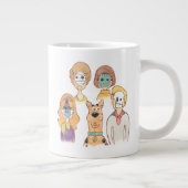 Scooby-Doo | Unsere Halloween-Masken Jumbo-Tasse (Rechts)