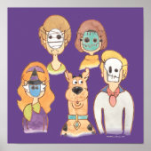 Scooby-Doo | Unsere Halloween-Masken Poster (Vorne)