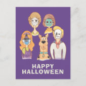 Scooby-Doo | Unsere Halloween-Masken Postkarte (Vorderseite)