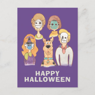 Scooby-Doo | Unsere Halloween-Masken Postkarte