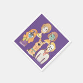 Scooby-Doo | Unsere Halloween-Masken Serviette (Ecke)