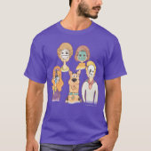 Scooby-Doo | Unsere Halloween-Masken T-Shirt (Vorderseite)