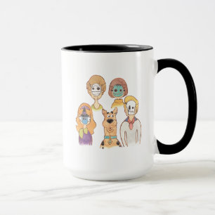 Scooby-Doo   Unsere Halloween-Masken Tasse