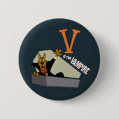 Scooby-Doo | V ist für Vampire Button (Vorderseite)