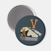 Scooby-Doo | V ist für Vampire Magnet (Vorderseite/Rückseite)