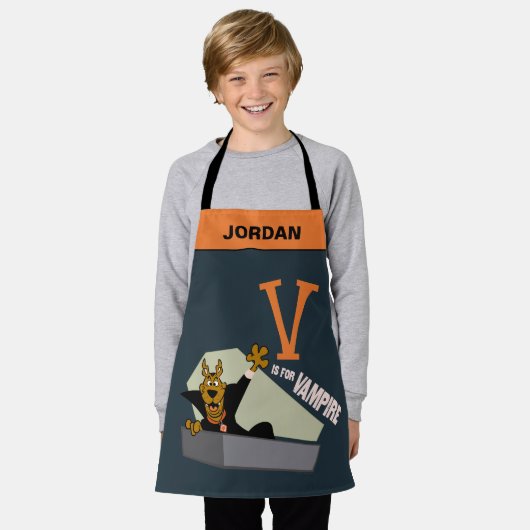 Scooby-Doo | V ist für Vampire Schürze (Getragen)