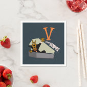 Scooby-Doo | V ist für Vampire Serviette (Beispiel)