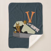 Scooby-Doo | V ist für Vampire Sherpadecke (Vorderseite)