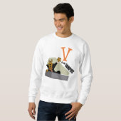Scooby-Doo | V ist für Vampire Sweatshirt (Vorne ganz)