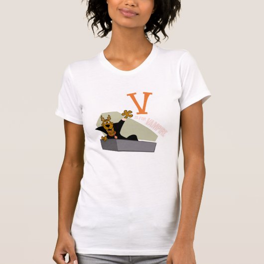 Scooby-Doo | V ist für Vampire T-Shirt (Vorderseite)