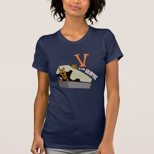 Scooby-Doo | V ist für Vampire T-Shirt (Vorderseite)