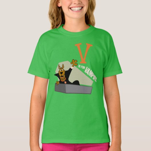 Scooby-Doo | V ist für Vampire T-Shirt (Vorderseite)