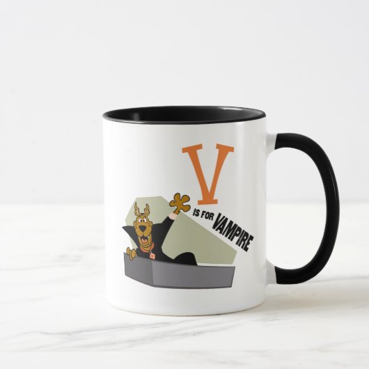 Scooby-Doo | V ist für Vampire Tasse (Rechts)