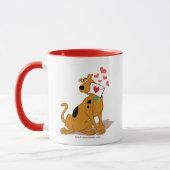 Scooby-Doo - Valentinumwicklung Tasse (Links)