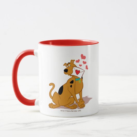 Scooby-Doo - Valentinumwicklung Tasse (Links)