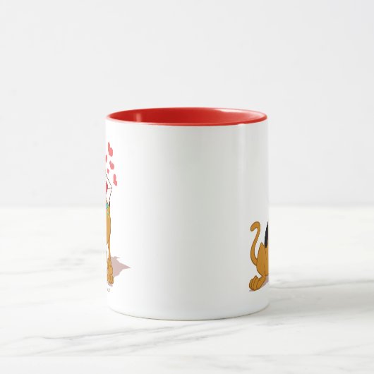Scooby-Doo - Valentinumwicklung Tasse (Zentrum)