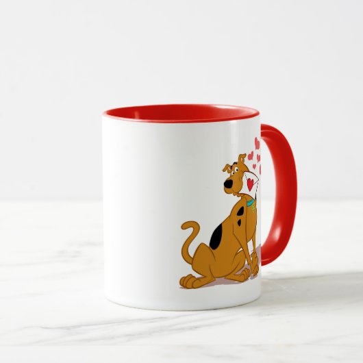 Scooby-Doo - Valentinumwicklung Tasse (VorderseiteRechts)