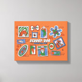 Scooby-Doo Wall of Halloween Picture Frames Leinwanddruck (Vorderseite)