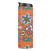 Scooby-Doo Wall of Halloween Picture Frames Thermosbecher (Nach rechts gedreht)