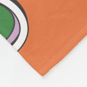 Scooby-Doo-Wand aus Halloween-Bilderrahmen Fleecedecke (Ecke)